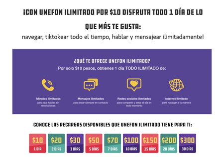 Unefon Ilimitado Mexico