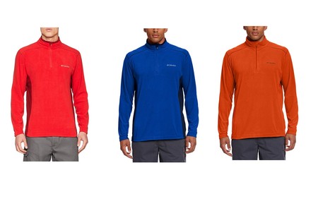 Podemos estrenar una chaqueta polar Columbia Klamath Range II Half Zip por sólo 17,95 euros gracias a Amazon
