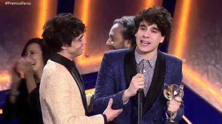Las inspiradoras palabras de Javier Calvo en los premios Feroz que animan a los niños a cumplir su sueño sin miedo