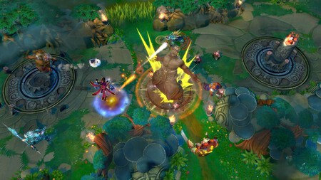 Dawngate era gratuito para jogar e tinha um padrão técnico equivalente ao de seus concorrentes