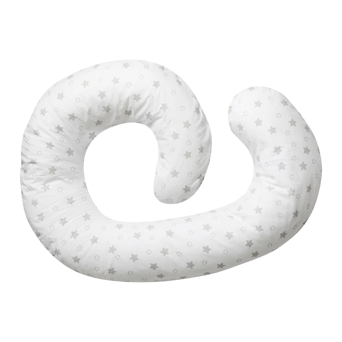 Almohada de Embarazo y Lactancia Tommee Tippee Made for Me blanco/gris