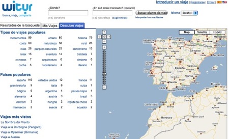 Witur, rutas de viaje para compartir