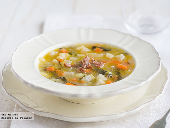Receta de sopa huertana, un clásico que siempre apetece