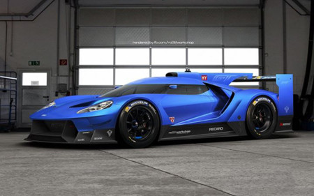 ¡Todos a bordo del tren de la nostalgia! Así se podría ver el regreso de Ford GT a las pistas