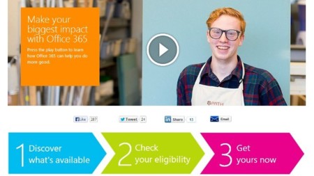 Microsoft ofrece Office 365 gratis para organizaciones sin ánimo de lucro