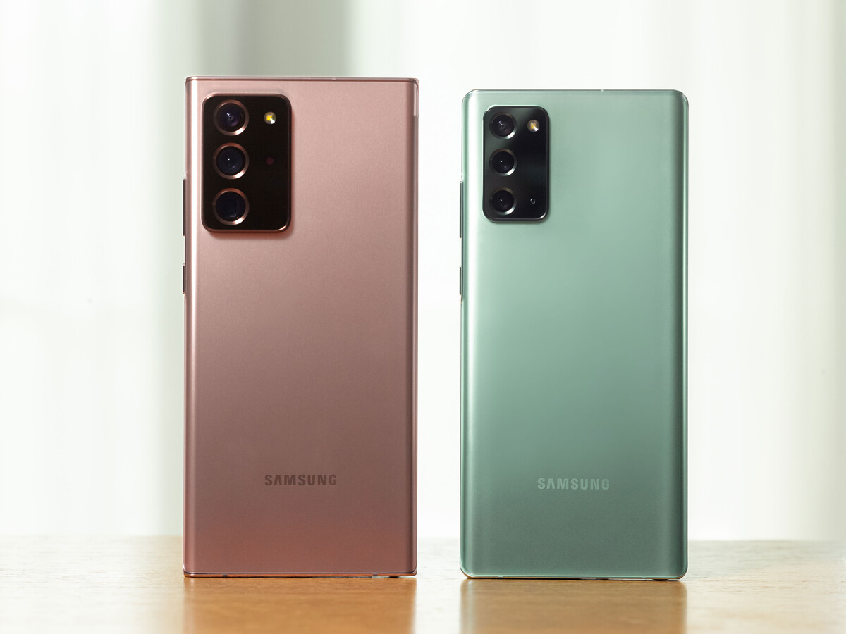 Nuevos Samsung Galaxy Note 20 y Note 20 Ultra: características