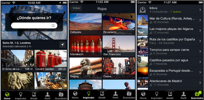 minube renueva su aplicación para iOS e incopora el inspirador de viajes