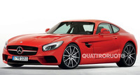 Imaginando el Mercedes-Benz AMG GT / SLC