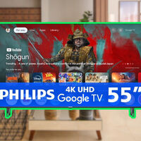 Aurrera está rematando la pantalla perfecta para tu sala de estar: Smart TV Philips 4K de 55 pulgadas 
