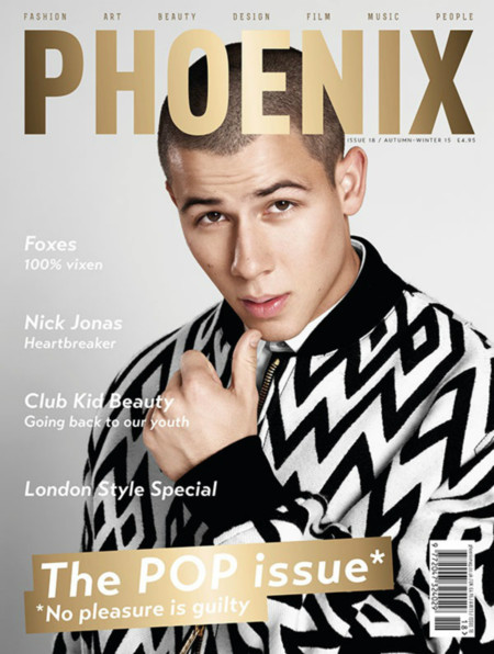 Nick Jonas termina el año con dos portadas a sus espaldas