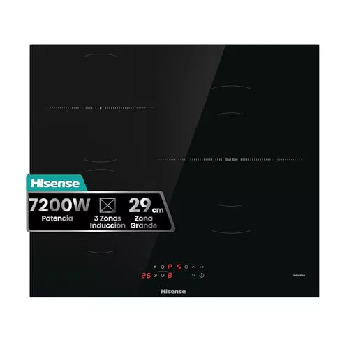 Hisense HI6311BSCE - Placa Induccion, 29 cm