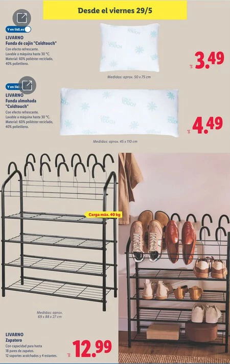 Folleto Lidl Zapatero