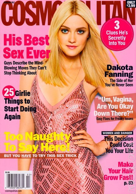 Duelo de portadas de Dakota Fanning: aquí, allí y en todas partes