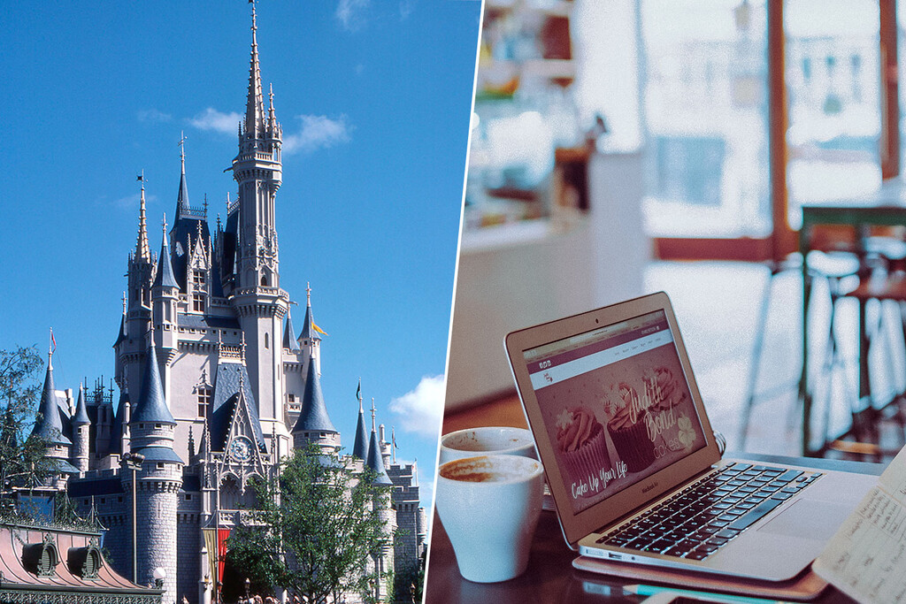 A alguien se le ocurrió teletrabajar desde Disneyland. Ahora se ha convertido en el lugar preferido de la Generación Z