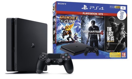 La PS4 Slim de 1 TB con tres juegazos, ahora en eBay sólo cuesta 245,95 euros