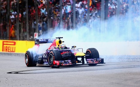 La FIA aprueba los donuts para el ganador en la Fórmula 1