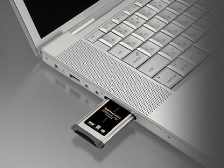 Las conexiones del Mac: ranura ExpressCard y tarjeta de red