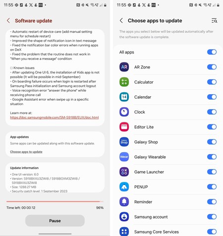 Oneui 6 Elegir Apps Instalar