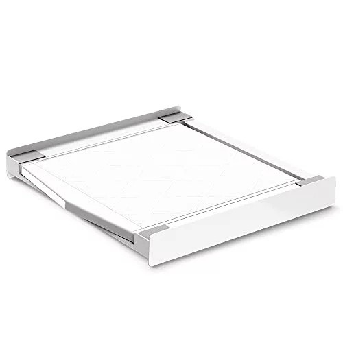 Cecotec Kit de Superposición Universal con Bandeja Bolero para poder unificar Lavadora y Secadora en un único bloque, optimizando espacio. Bandeja extraíble, Fácil instalación