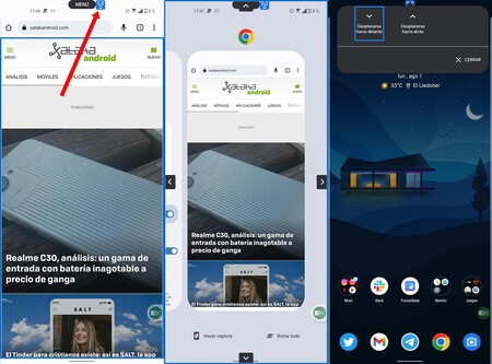 Icono del control por gestos