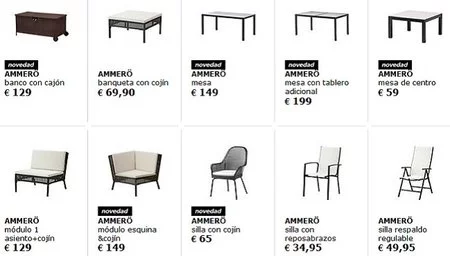 Ikea comienza la primavera con fuerza bajando los precios de los muebles de exterior