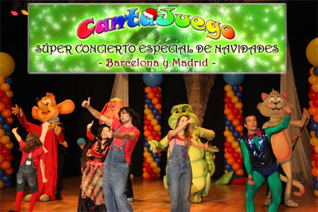 Superconcierto de Navidad con CantaJuego