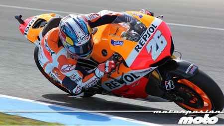 Dani Pedrosa en Jerez