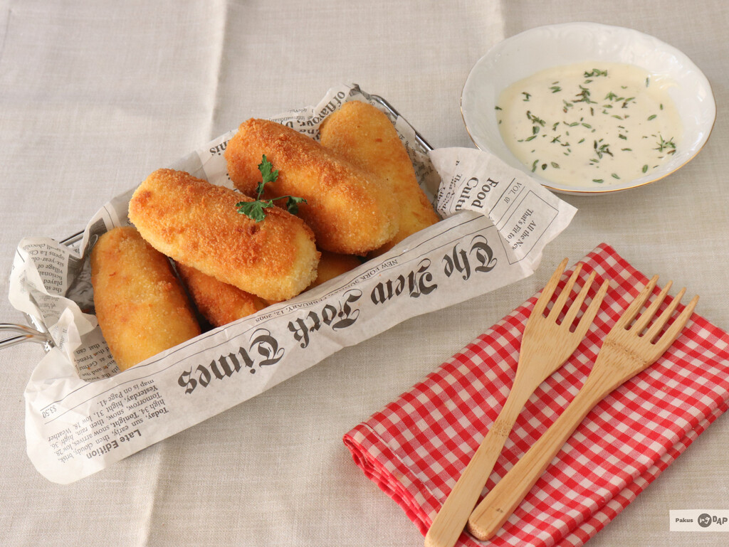 Croquetas de patata, la deliciosa receta que se hace sin necesidad de preparar bechamel