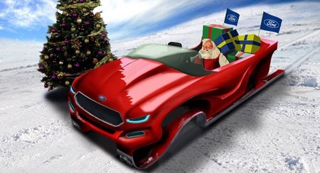 Ford presenta la evolución de trineo de Papá Noel