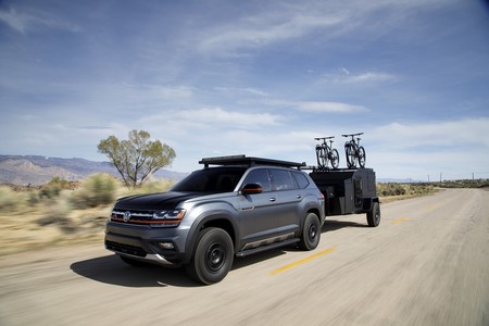 Volkswagen Atlas Basecamp Concept, el SUV full size se pone muy aventurero