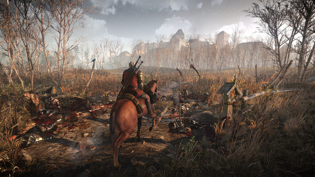Geralt de Rivia en The Witcher 3
