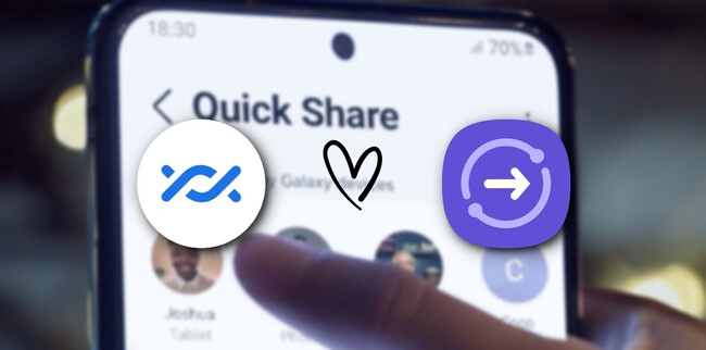 Google y Samsung quieren un único método para compartir archivos en Android. Nearby Share será Quick Share