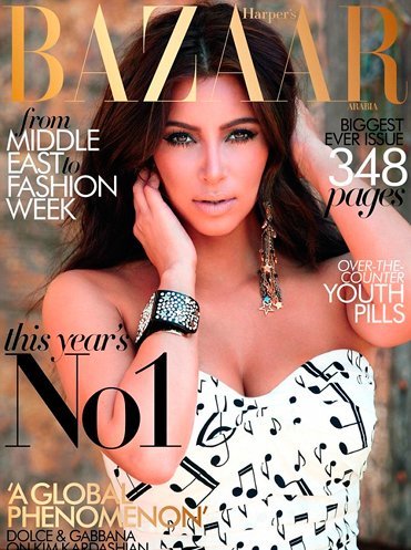 Kim Kardashian, eso es dar bien la nota... musical