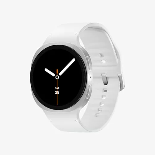 Samsung Galaxy Watch8, 40 mm, Bluetooth, Galaxy AI, Smartwatch, Procesador 3 NM, Asistente de Salud y Sueño, Seguimiento Deportivo, Garantía 3 Años + 1 año Extra, Plata(Versión Española)