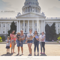 Las hermosas fotografías que reivindican legislar a favor de la lactancia en público