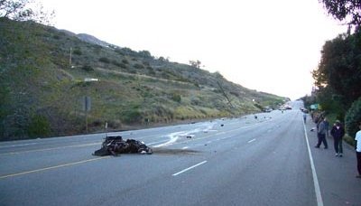 Ferrari Enzo destruído