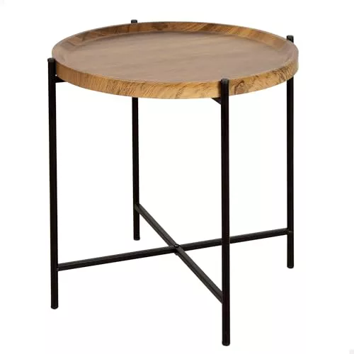 AKTIVE MAX Home Mesa Auxiliar Redonda 41x40 cm