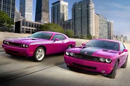 2010 Dodge Challenger SRT8 Furious Fucsia