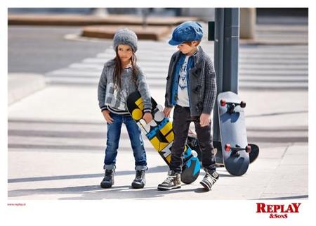 Replay and sons presenta su propuesta para peques de la colección otoño e invierno 2014-2015