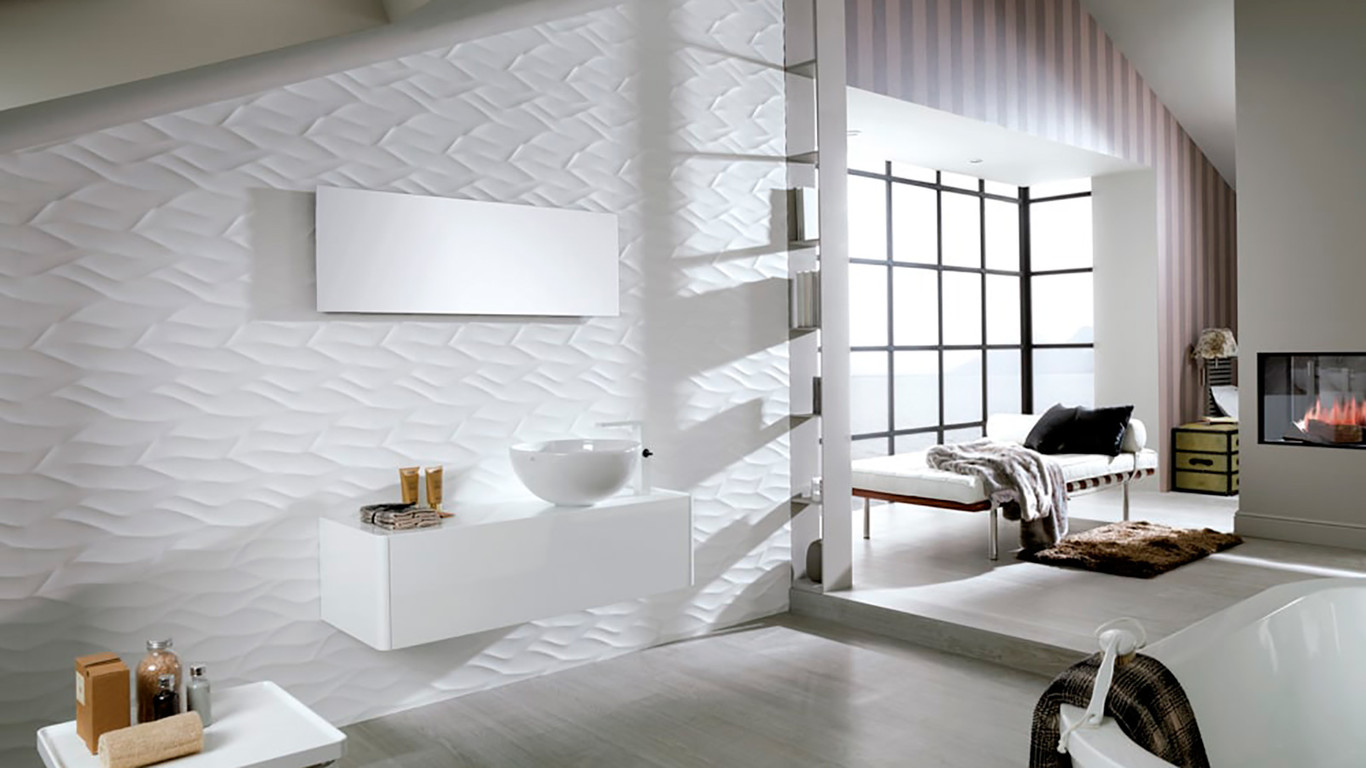 Alerta tendencia; los azulejos con nuevas texturas y relieves se