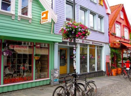 Casas de madera Øvre Holmegate Stavanger