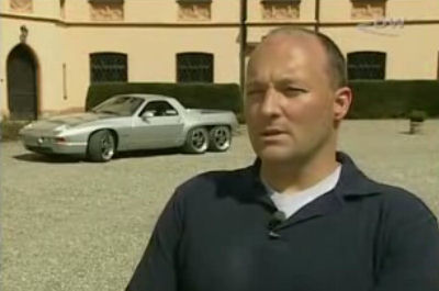 Porsche 928 GTS de 6 ruedas y pick-up, esto debería ser ilegal