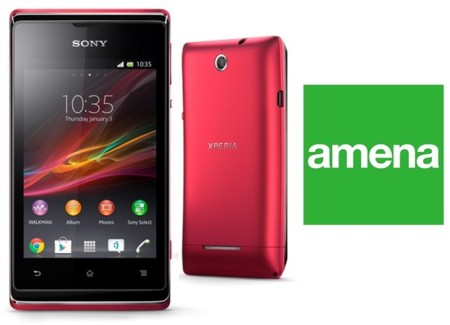 Sony Xperia E con Amena y comparativa con el resto de operadores