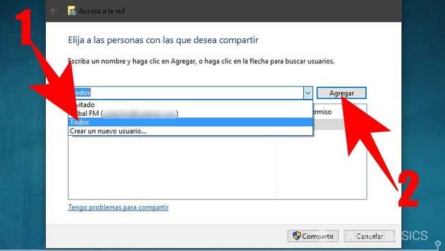 Cómo crear una red local en Windows 10 sin utilizar el Grupo de Hogar