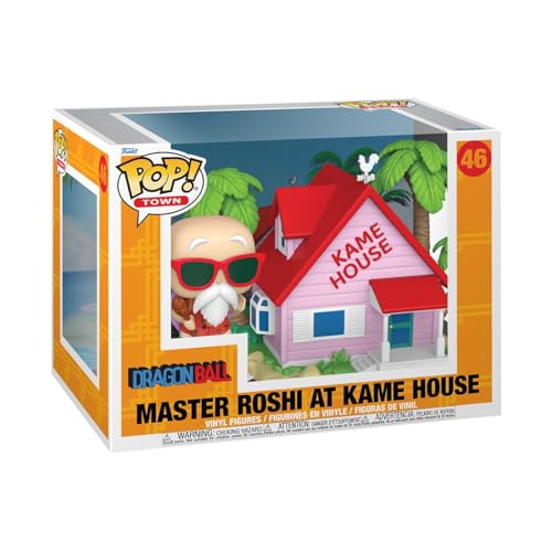 Funko Pop! Town: Dragon Ball - Master Roshi at Kame House - Collectable Vinyl Figure