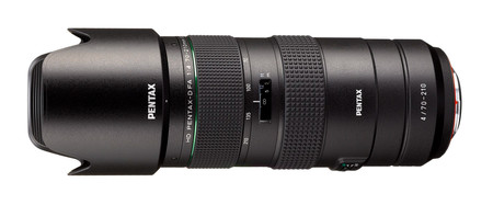 HD Pentax-D FA 70-210mm F4ED SDM WR, el nuevo teleobjetivo zoom ligero y compacto de Pentax.