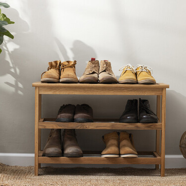 Lidl agotará el zapatero de madera que parece de Ikea porque es funcional sostenible y añade calidez por 19,99 euros 