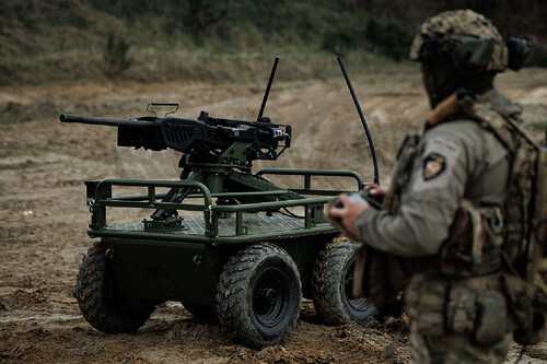 Robô terrestre. Créditos: 	Global Images Ukraine/GettyImages