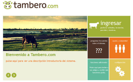 Tambero.com, servicio de gestión agropecuaria a través de Internet