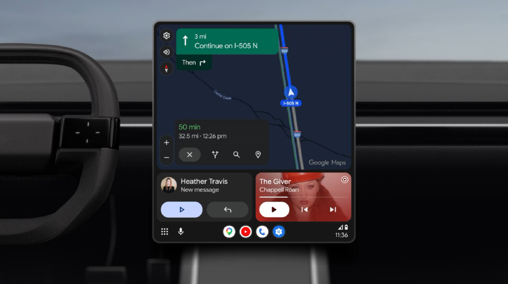 Gemini se vuelve "personal" en el coche: tendrá acceso a tu Gmail, Calendar y Maps mientras conduces